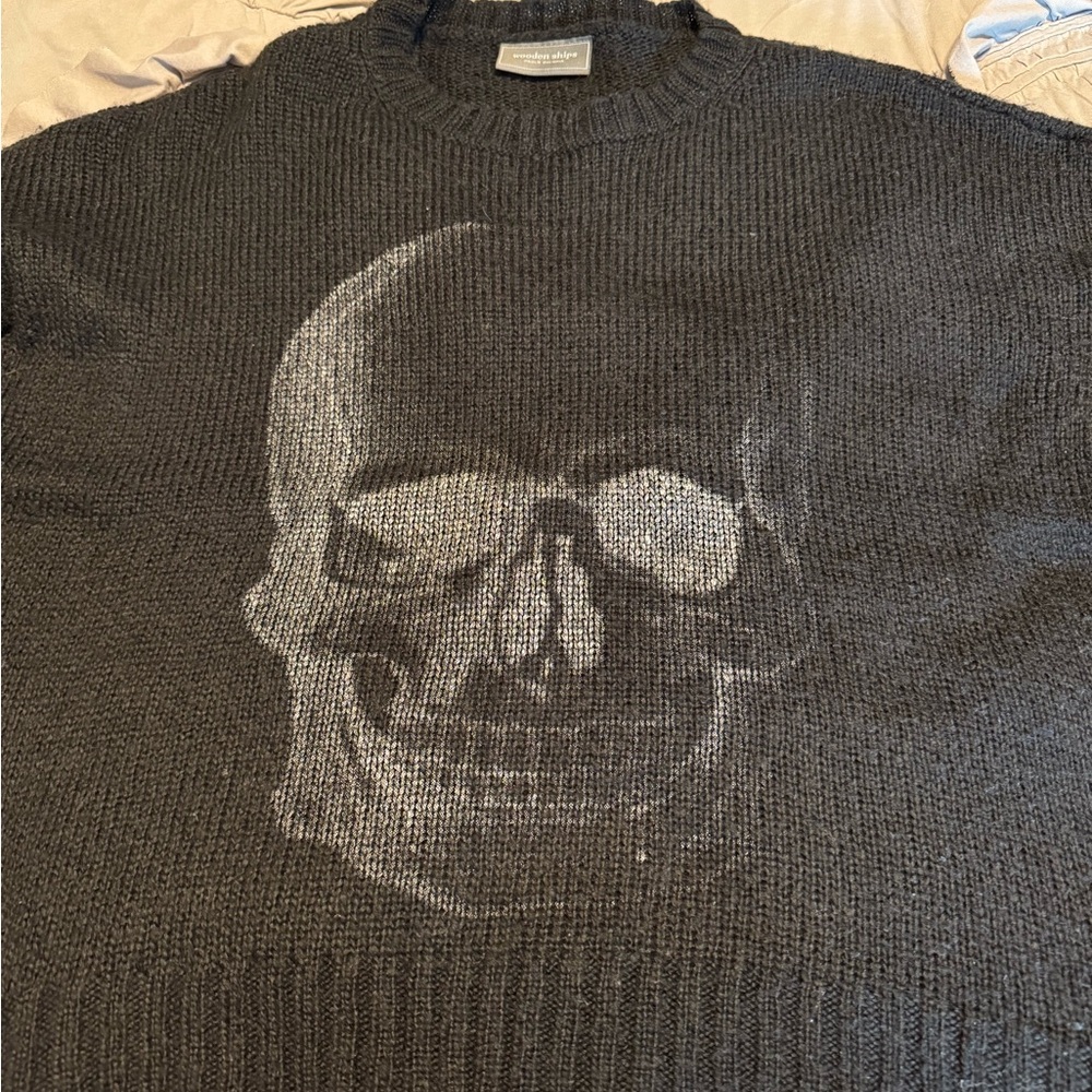 Wooden Ships Charcoal XS sweater - Picture 4 of 6
